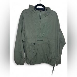 Columbia Men’s XXL Hooded Anorak Windbreaker Jacket